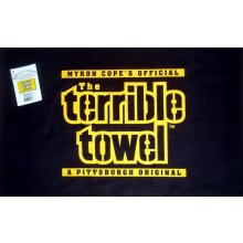 Pittsburgh Steelers MYRON COPE'S Glow In The Dark Halloween Terrible Towel