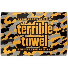 Myron Cope's Official - The Terrible Towel - Black and Gold Camo