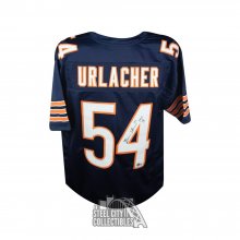 Brian Urlacher HOF Autographed Chicago Custom Navy Football Jersey