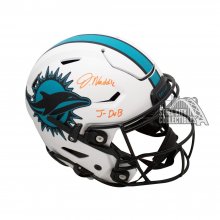 Dolphins Jaylen Waddle Authentic Signed Speed Mini Helmet Autographed  Fanatics