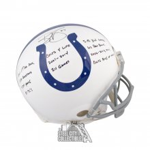 REGGIE WAYNE*SIGNED*AUTOGRAPHED*INDIANAPOLIS*COLTS*MINI*HELMET*NFL