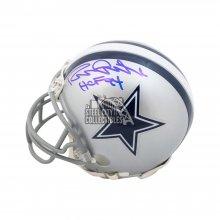 Randy White Signed HOF 94 Inscription Dallas Cowboys Mini Replica