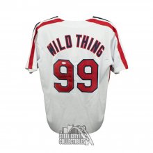 Charlie Sheen signed autographed  Wild Thing  jersey MAJOR LEAGUE PSA /  DNA